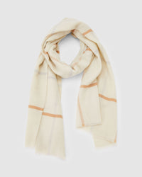 ELODY CHECK SCARF WOMENS ACCESSORIES