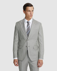 BYRON WOOL SUIT JACKET WITH PEAK LAPEL - AVAILABLE ~ 1-2 weeks MENS SUITS