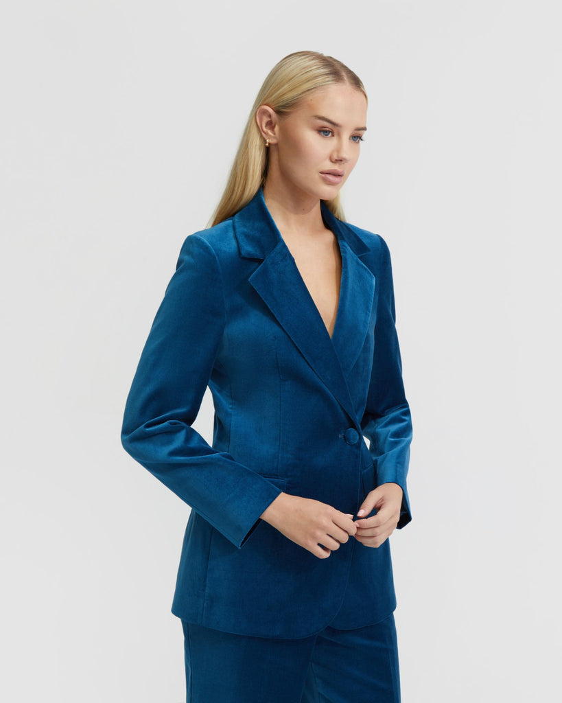 Raffi Velvet Jacket – Oxford Shop
