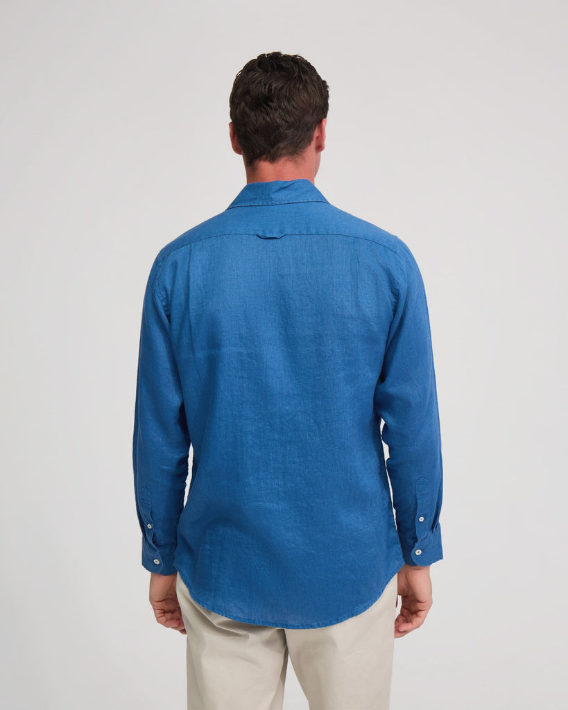 Ozoc Linen Tie Shirt main image 0