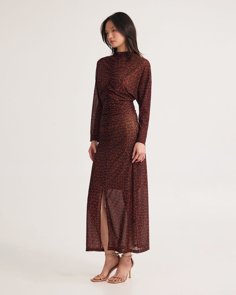 elin cotton embroidered maxi dress Malina Elin Midi Dress TrenLend