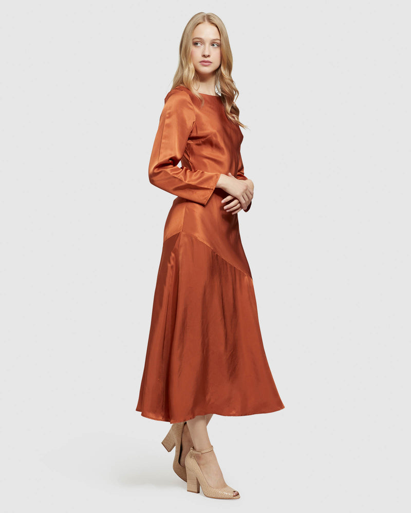 CAMILLE BIAS MIDI DRESS - AVAILABLE ~ 17 May, 2022 WOMENS DRESSES