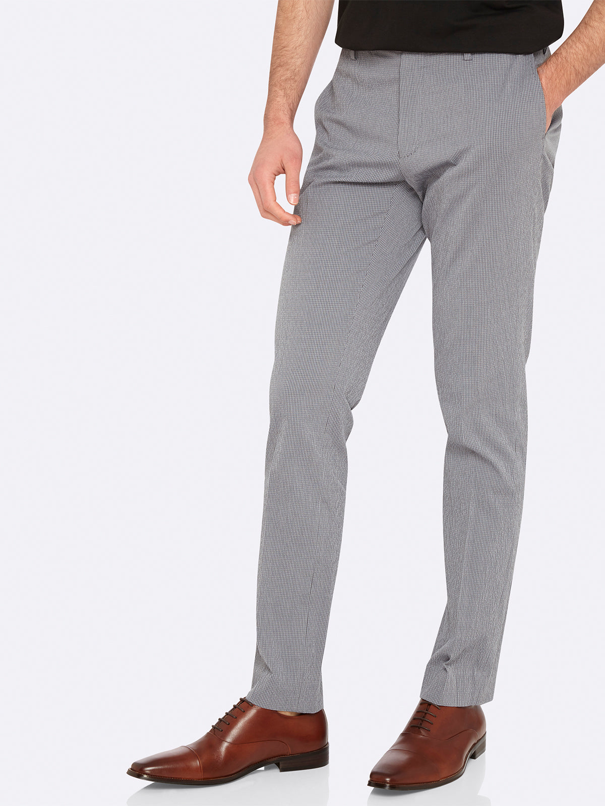STRETCH TAILORED TROUSERS MENS TROUSERS