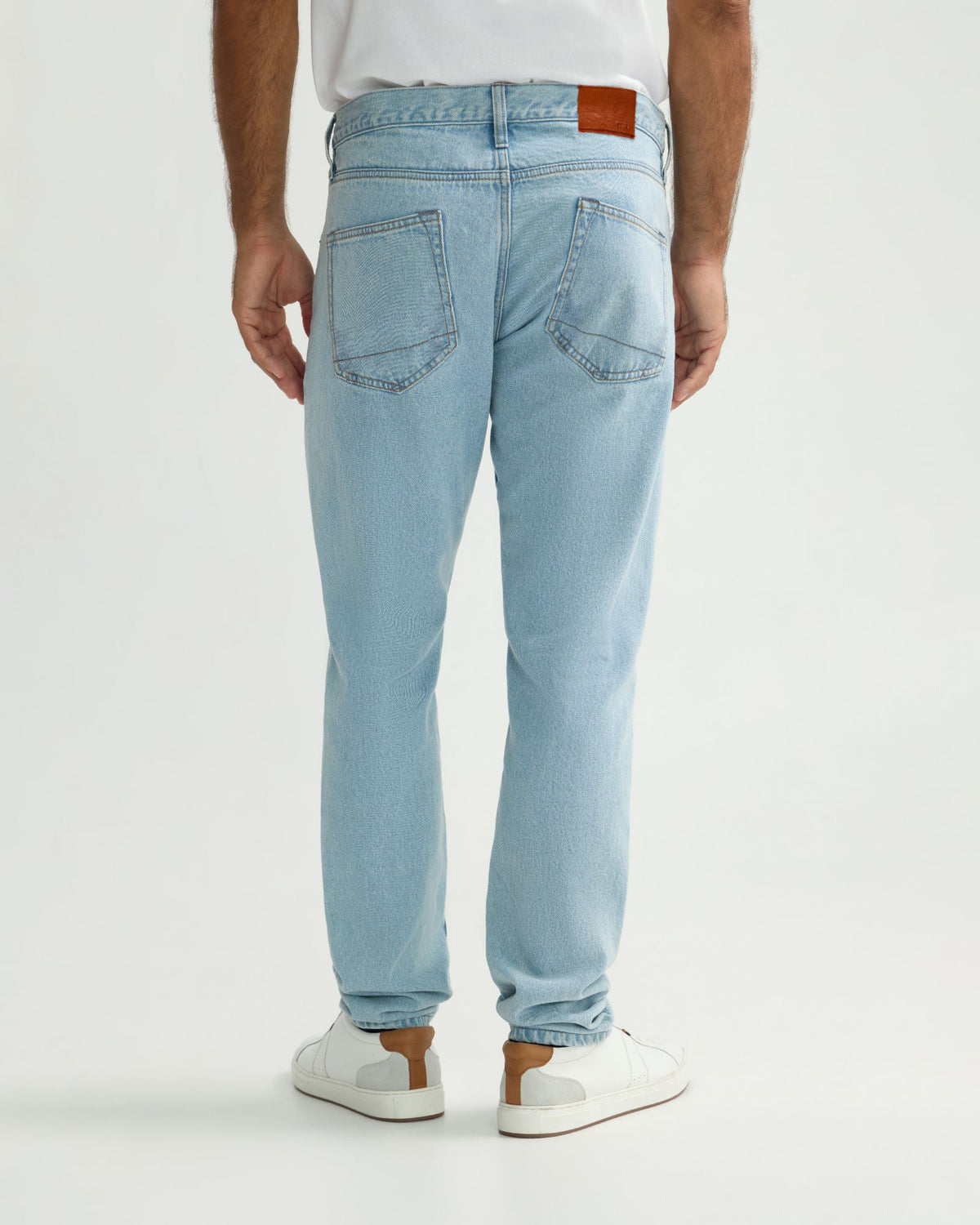 Roscoe Light Wash Denim Jeans MENS TROUSERS