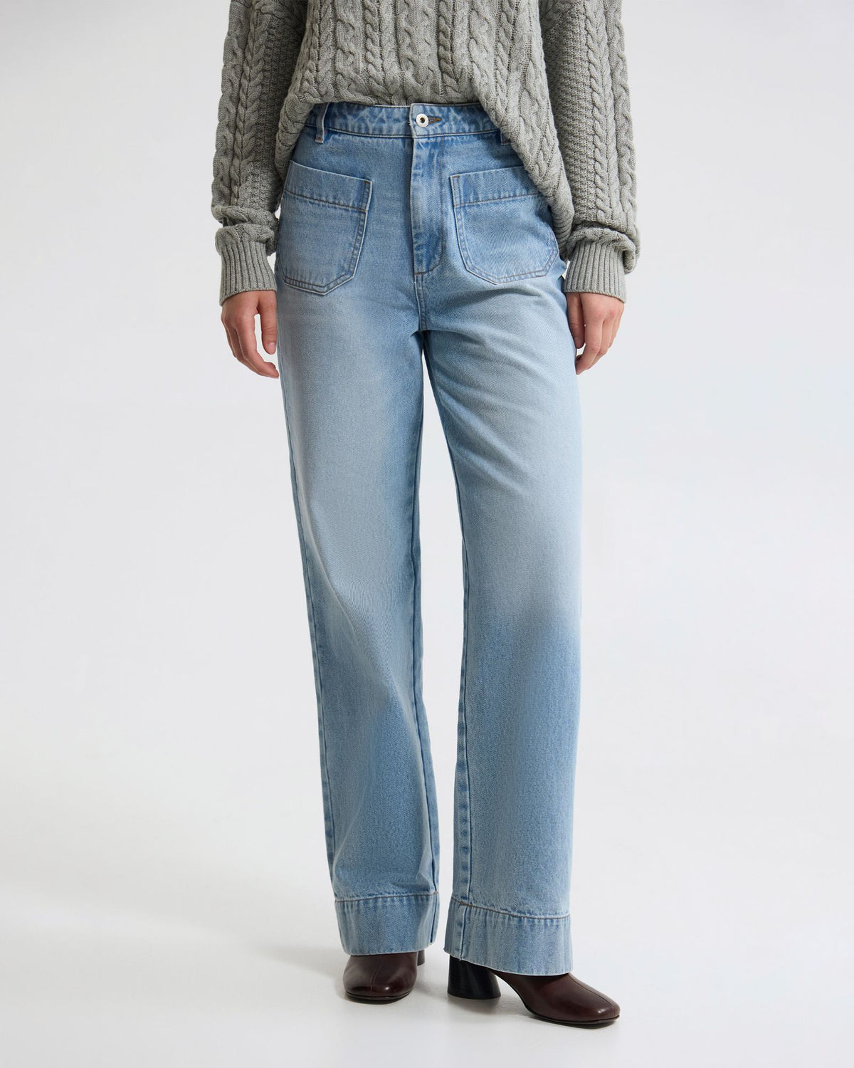 Joanie Pocket Front Denim Jeans WOMENS PANTS