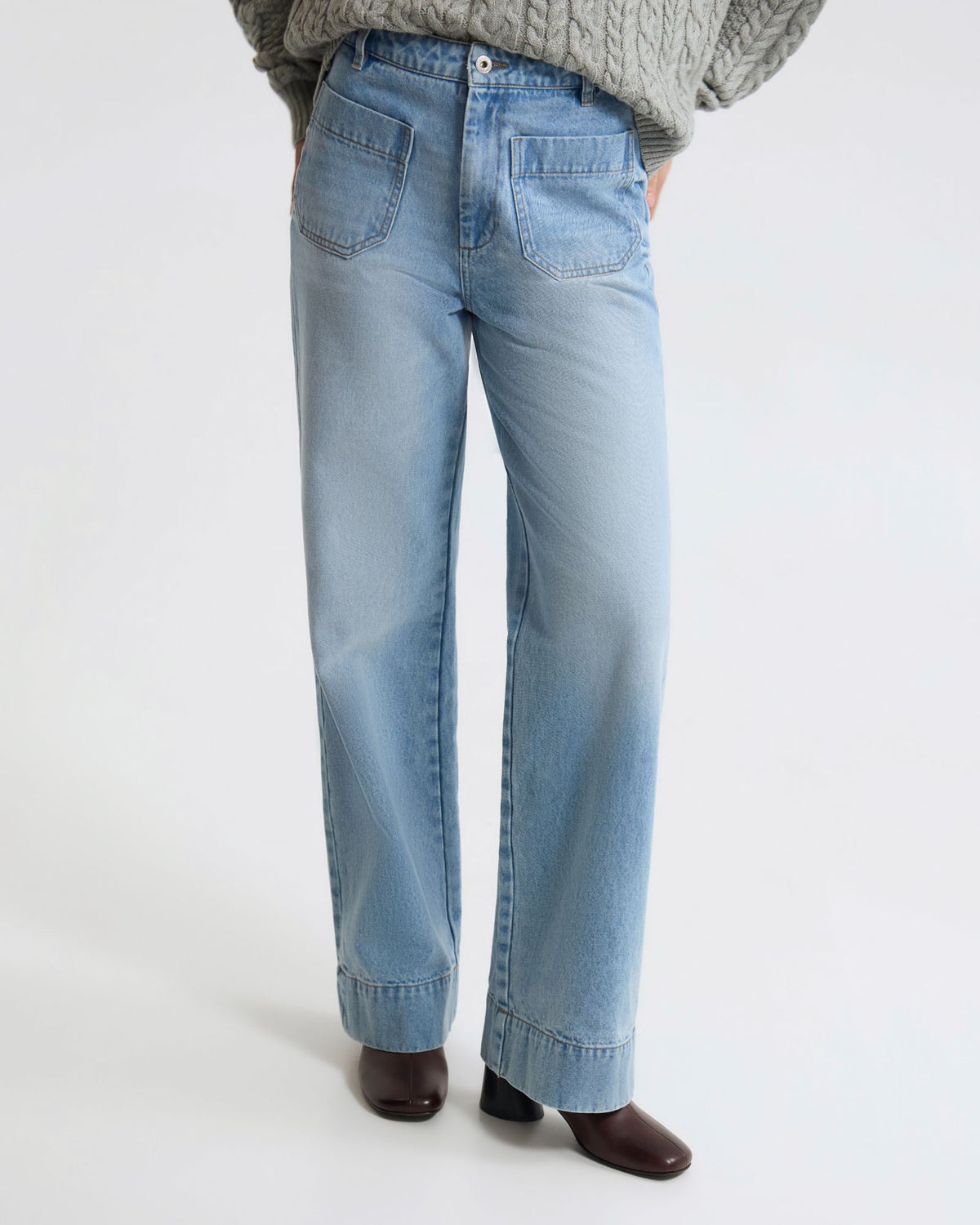 Joanie Pocket Front Denim Jeans WOMENS PANTS