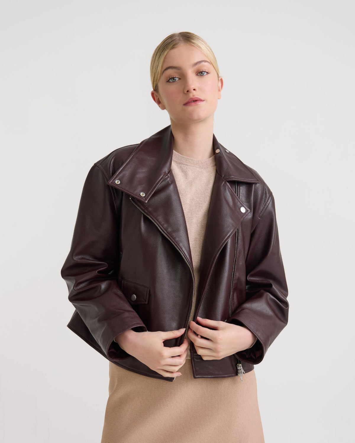 Sasha Womens Biker Jacket WOMENS SUITS JKTS COATS