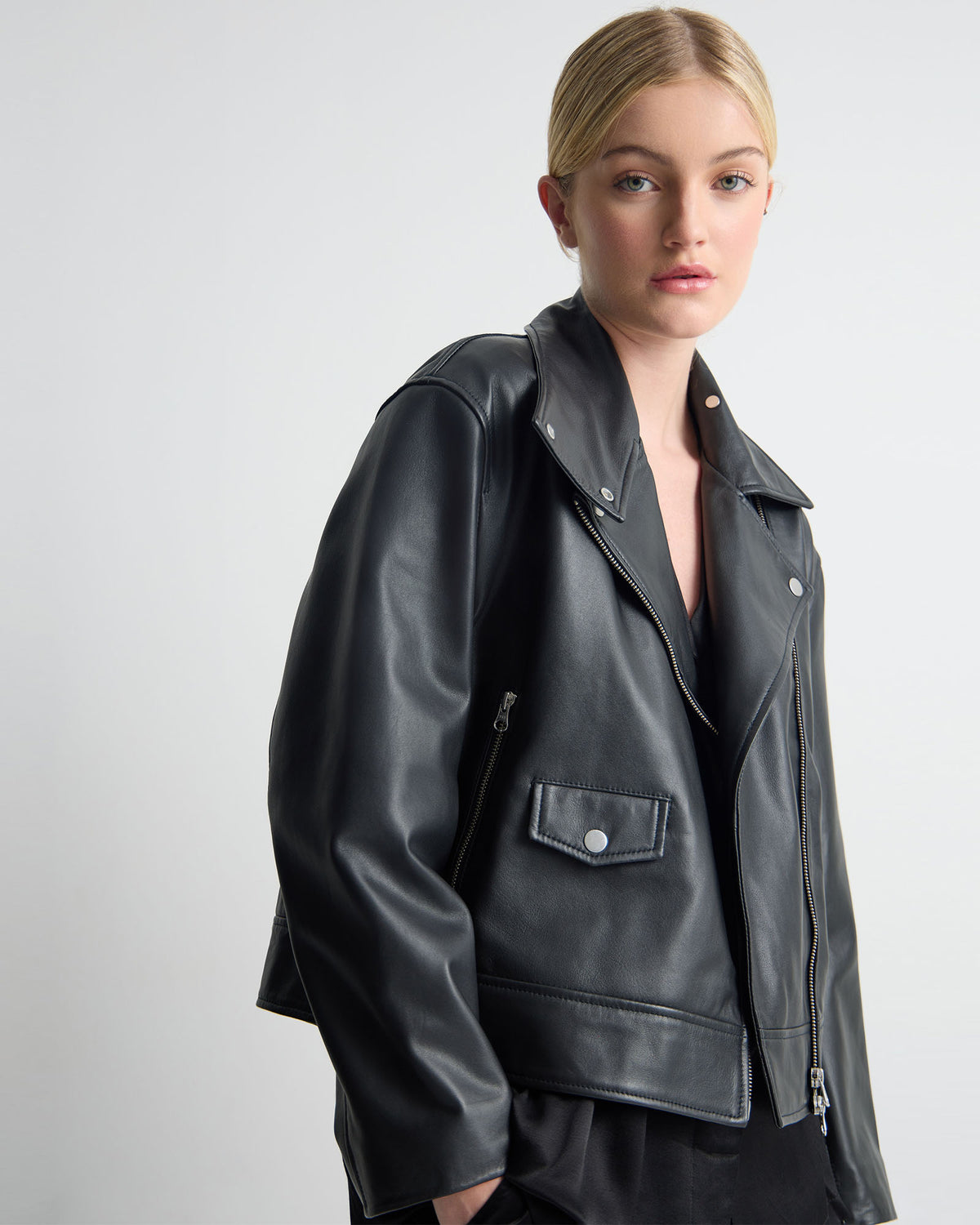 Sasha Womens Biker Jacket WOMENS SUITS JKTS COATS