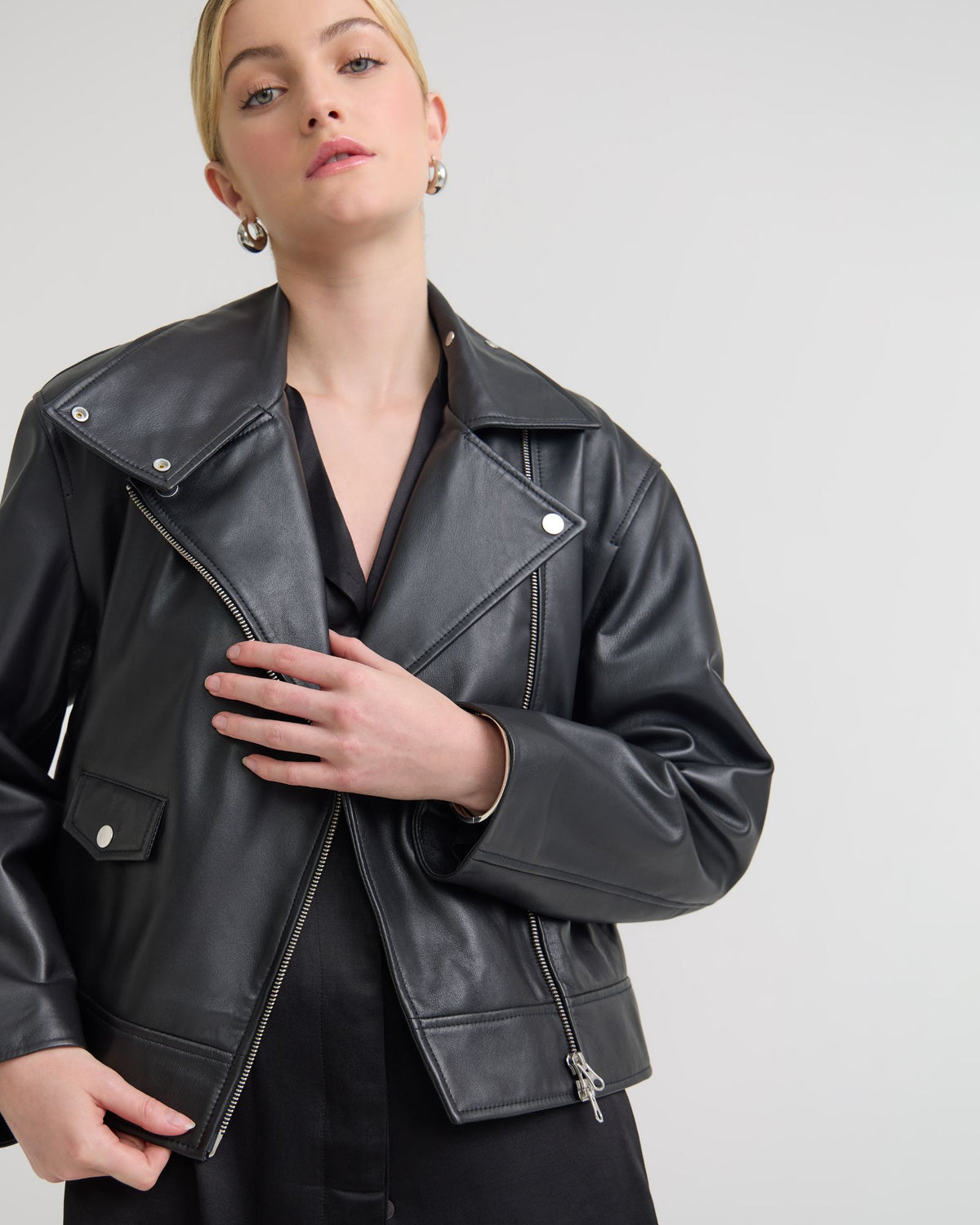 Sasha Womens Biker Jacket WOMENS SUITS JKTS COATS