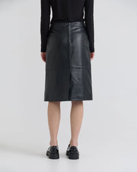 Nina Nappa Leather Skirt WOMENS SKIRTS