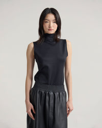 Jaya Leather Midi Skirt WOMENS SKIRTS