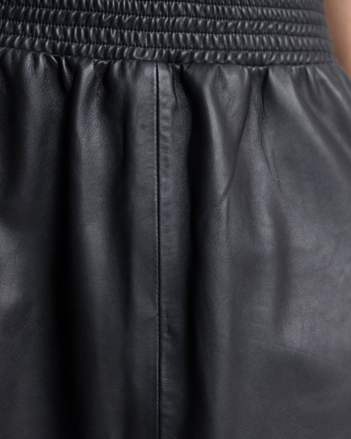 Jaya Leather Midi Skirt WOMENS SKIRTS