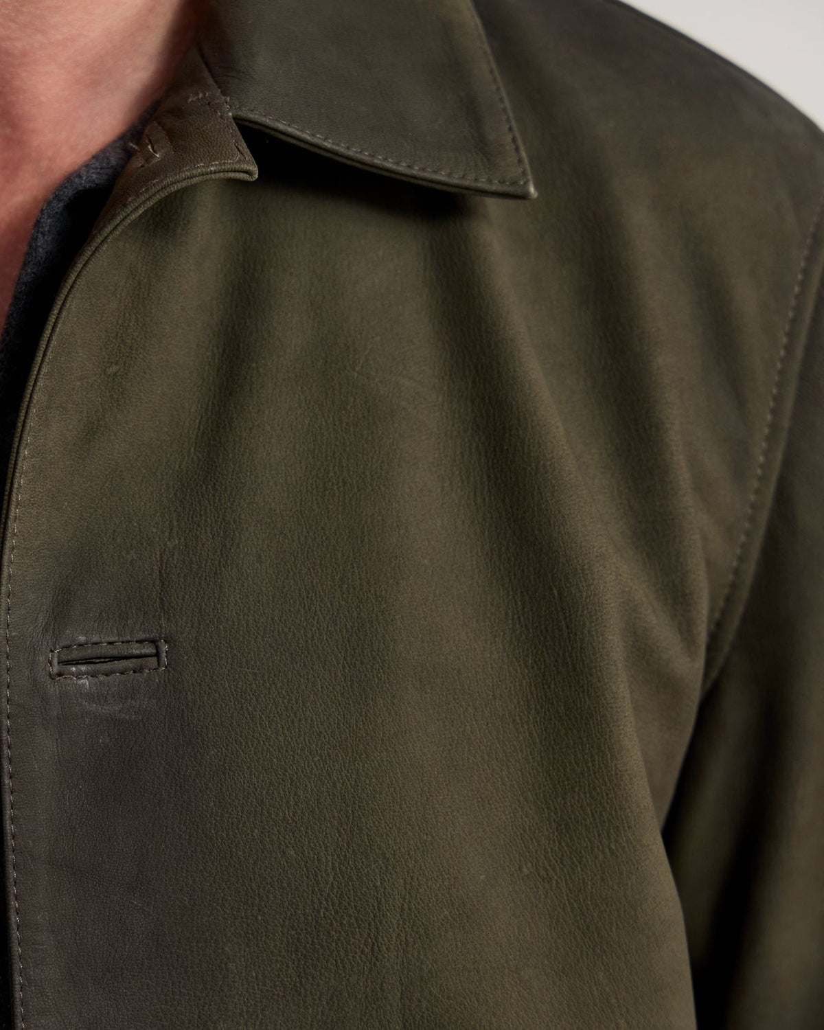 Harry Goat Suede Jacket MENS JACKETS AND COATS