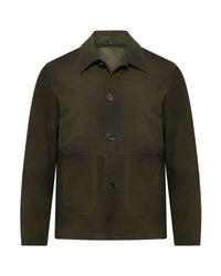 Harry Goat Suede Jacket MENS JACKETS AND COATS