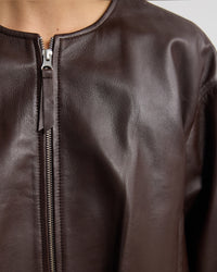 Ember Leather Bomber Jacket WOMENS SUITS JKTS COATS