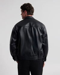Nico Leather Bomber Jacket MENS JACKETS AND COATS