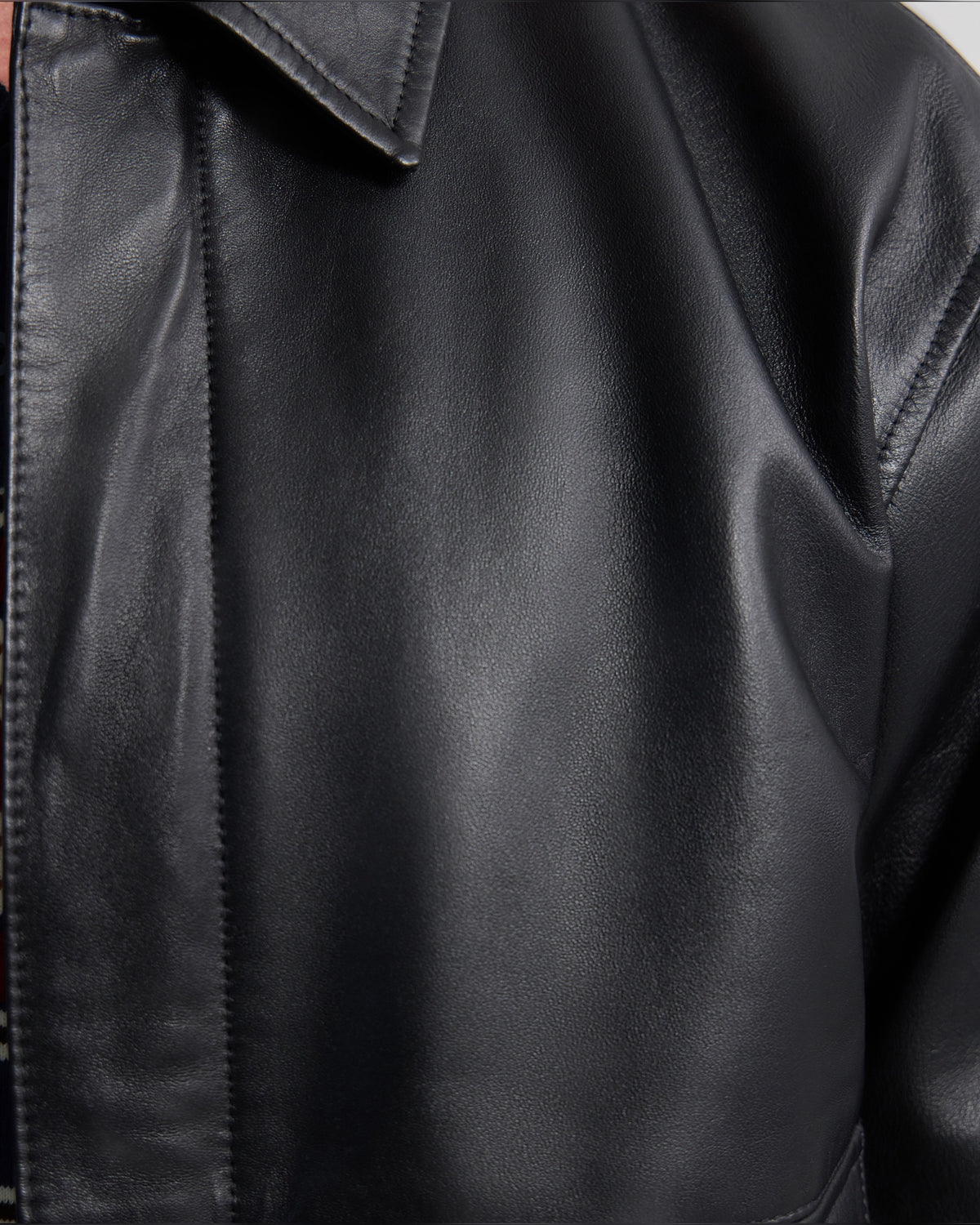 Nico Leather Bomber Jacket MENS JACKETS AND COATS
