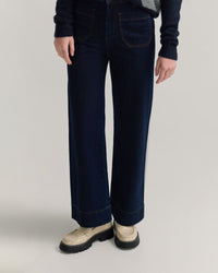 Alexa Stretch Patch Pocket Jeans