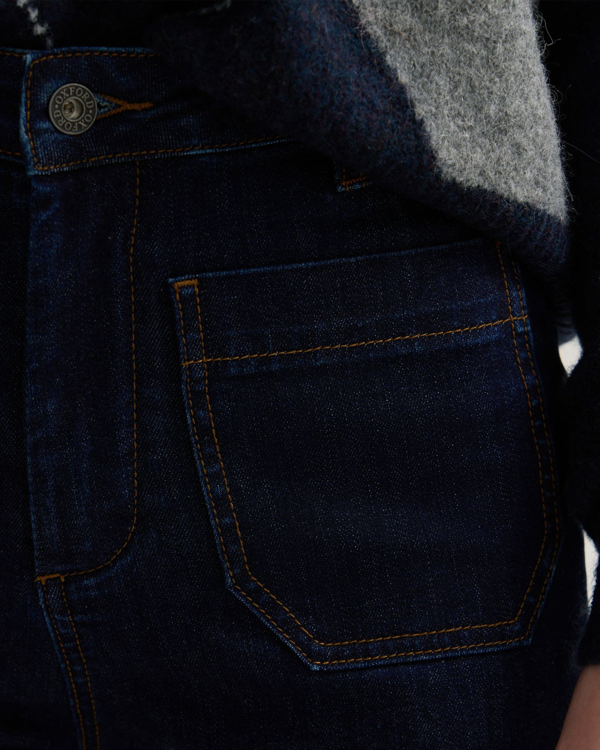 Alexa Stretch Patch Pocket Jeans