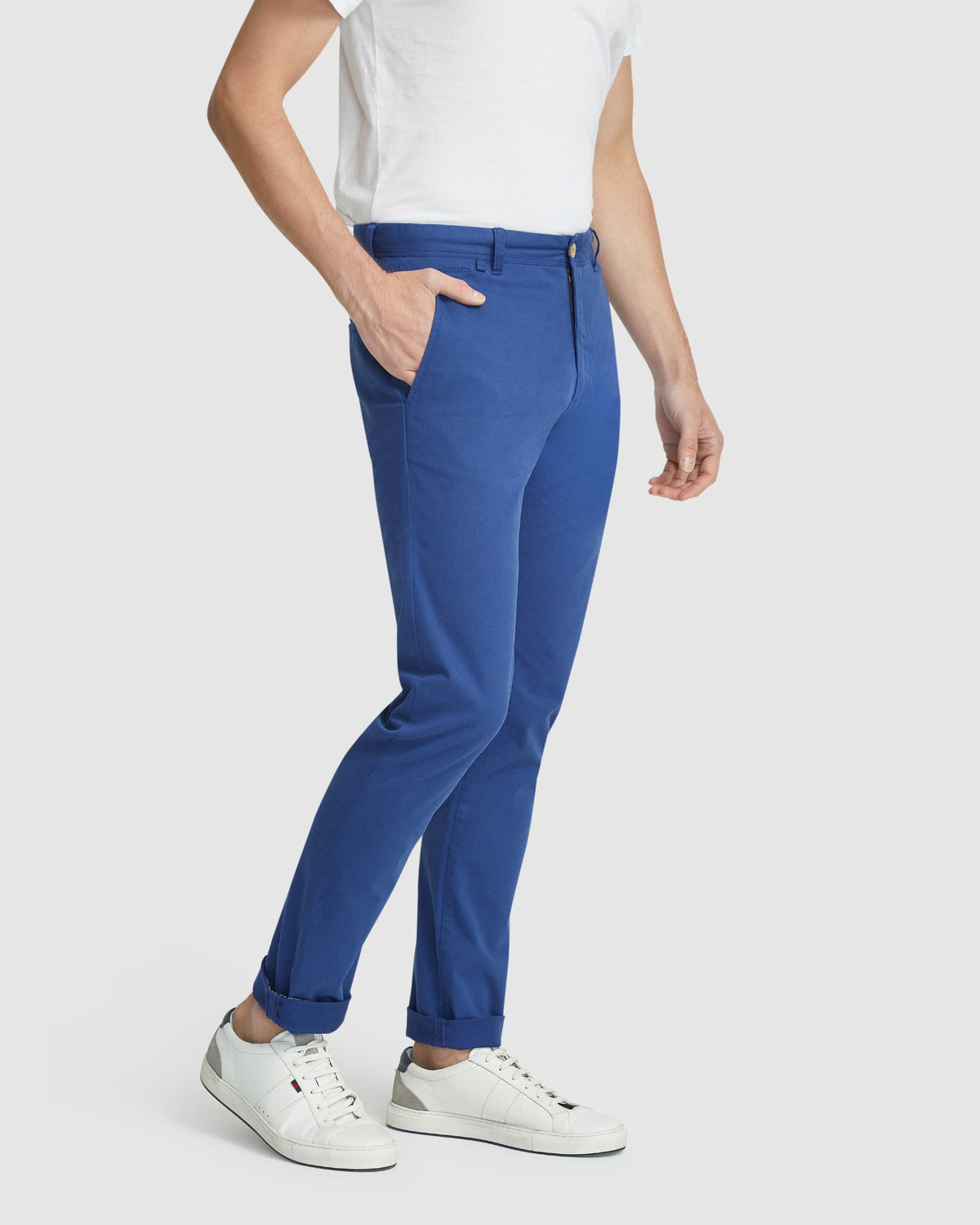 DANNY CASUAL ORGANIC COTTON CHINOS MENS TROUSERS