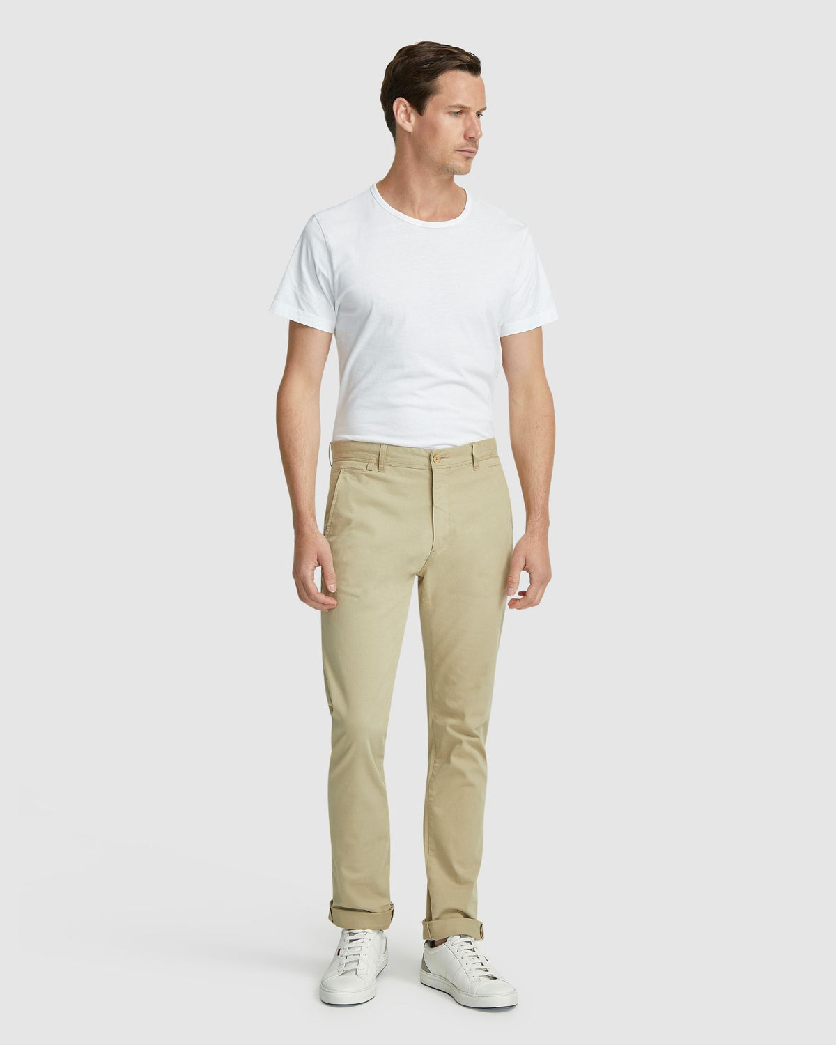 DANNY CASUAL ORGANIC COTTON CHINOS MENS TROUSERS