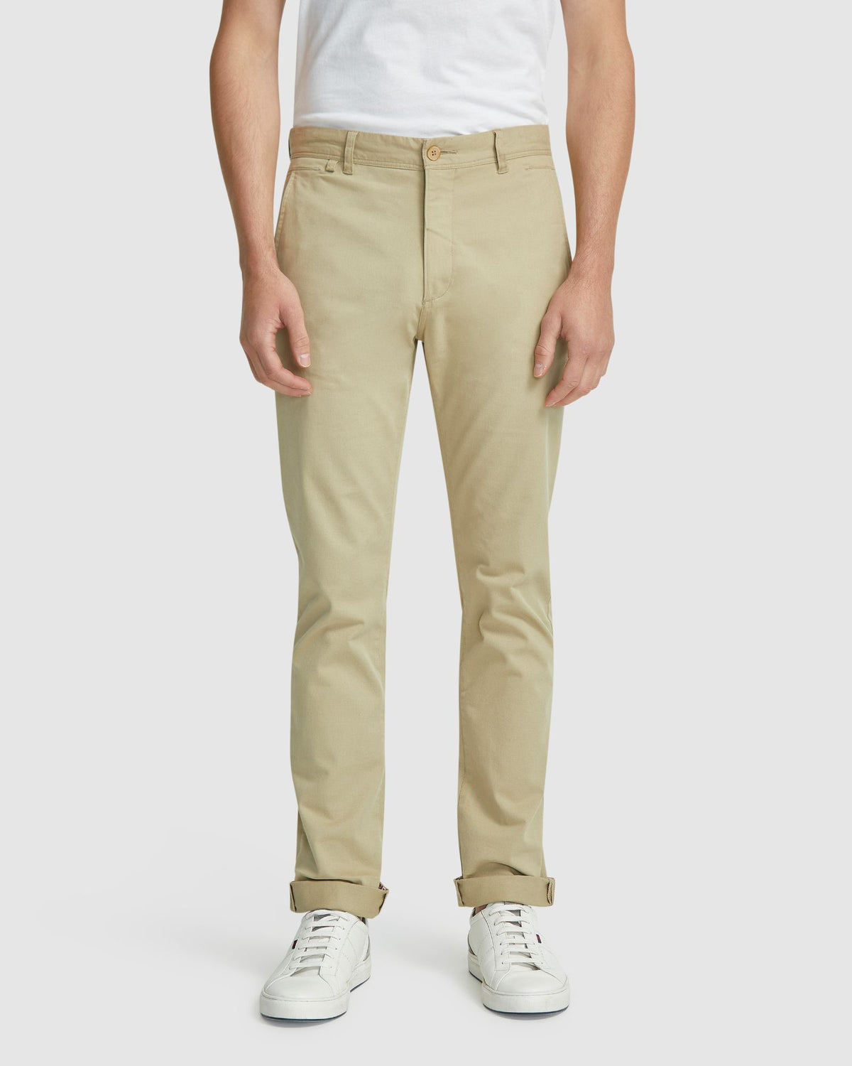 DANNY CASUAL ORGANIC COTTON CHINOS MENS TROUSERS