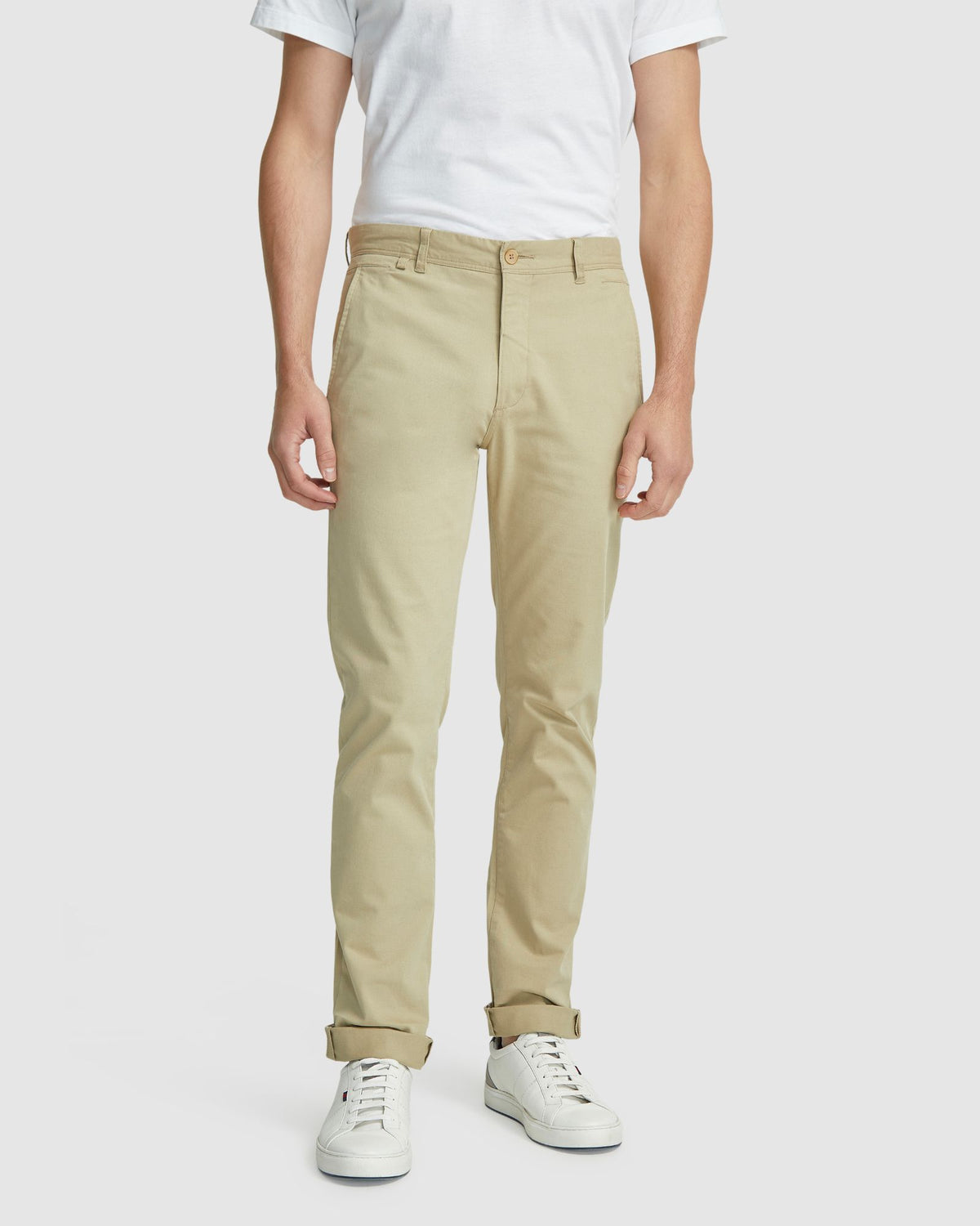 DANNY CASUAL ORGANIC COTTON CHINOS MENS TROUSERS
