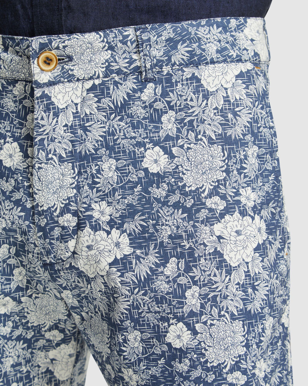 TOM LINEN COTTON PRINTED SHORT - AVAILABLE ~ 1-2 weeks MENS SHORTS