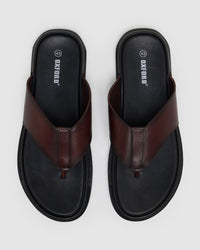 Seth Leather Flip Flop MENS SHOES