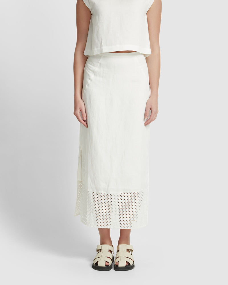 MIA LACE SKIRT WOMENS SKIRTS