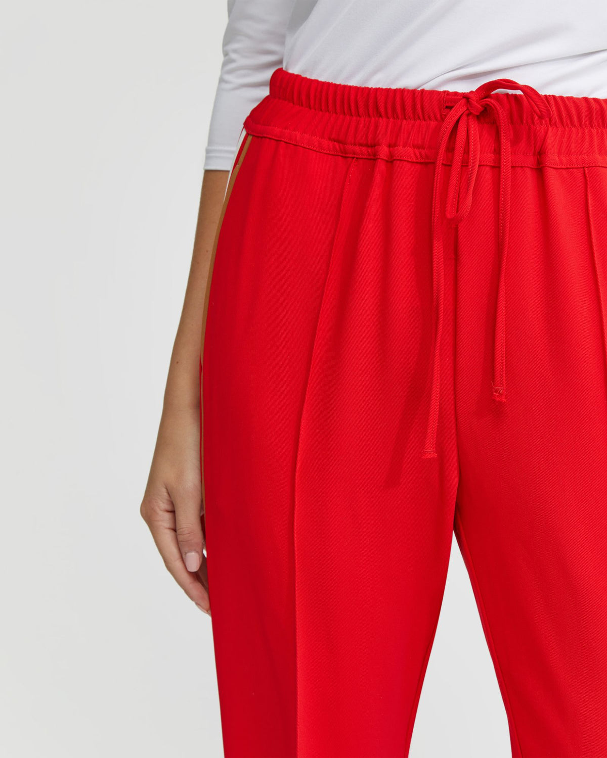 VOILET CONTRAST STRIPE PANTS WOMENS PANTS