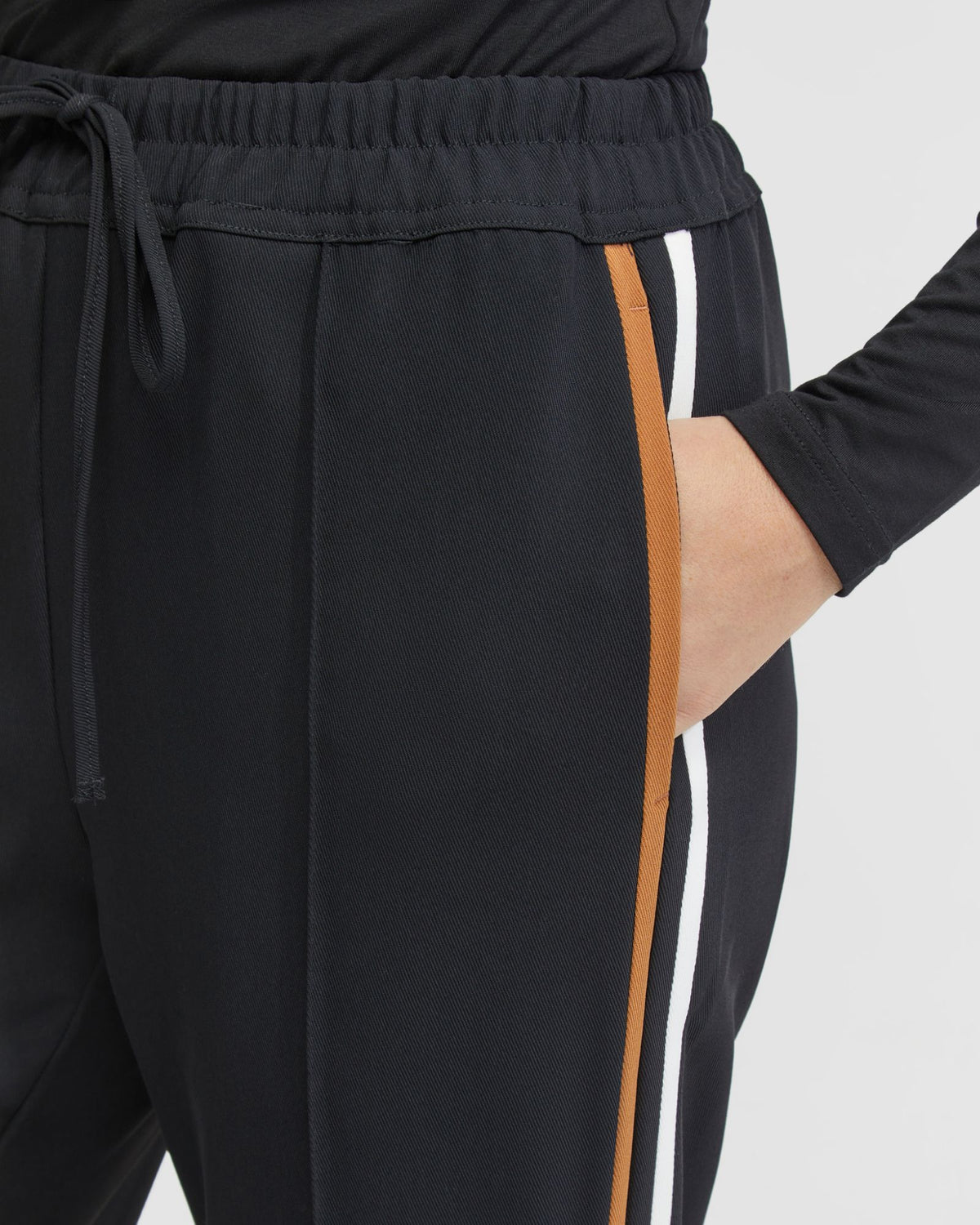 VOILET CONTRAST STRIPE PANTS WOMENS PANTS