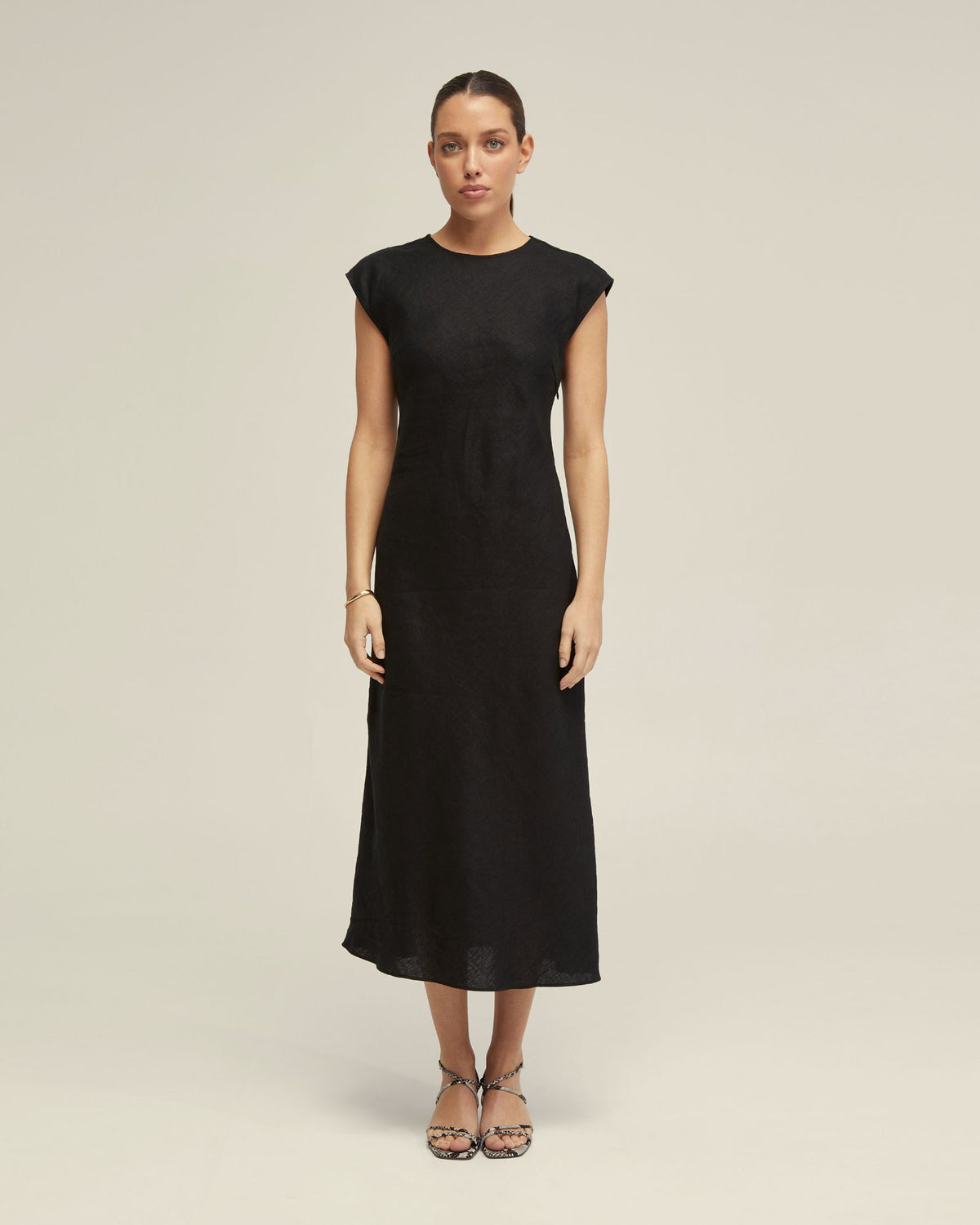 Isabel Linen Dress – Oxford Shop