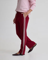 Violet Contrast Stripe Pants WOMENS PANTS
