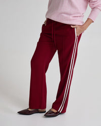 Violet Contrast Stripe Pants WOMENS PANTS
