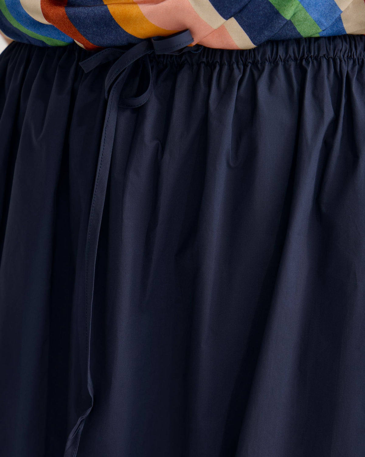 Olive Cotton Maxi Skirt WOMENS SKIRTS