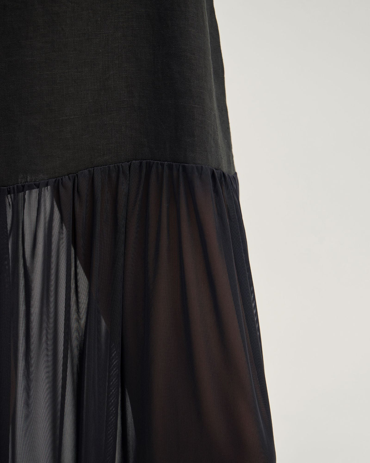 Kristel Linen And Mesh Dress WOMENS DRESSES