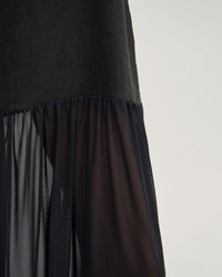 Kristel Linen And Mesh Dress WOMENS DRESSES