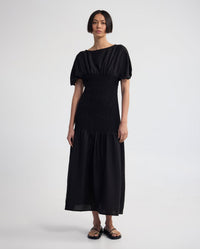 Kit Shirred Dress WOMENS DRESSES