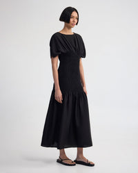 Kit Shirred Dress WOMENS DRESSES