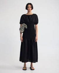 Kit Shirred Dress WOMENS DRESSES