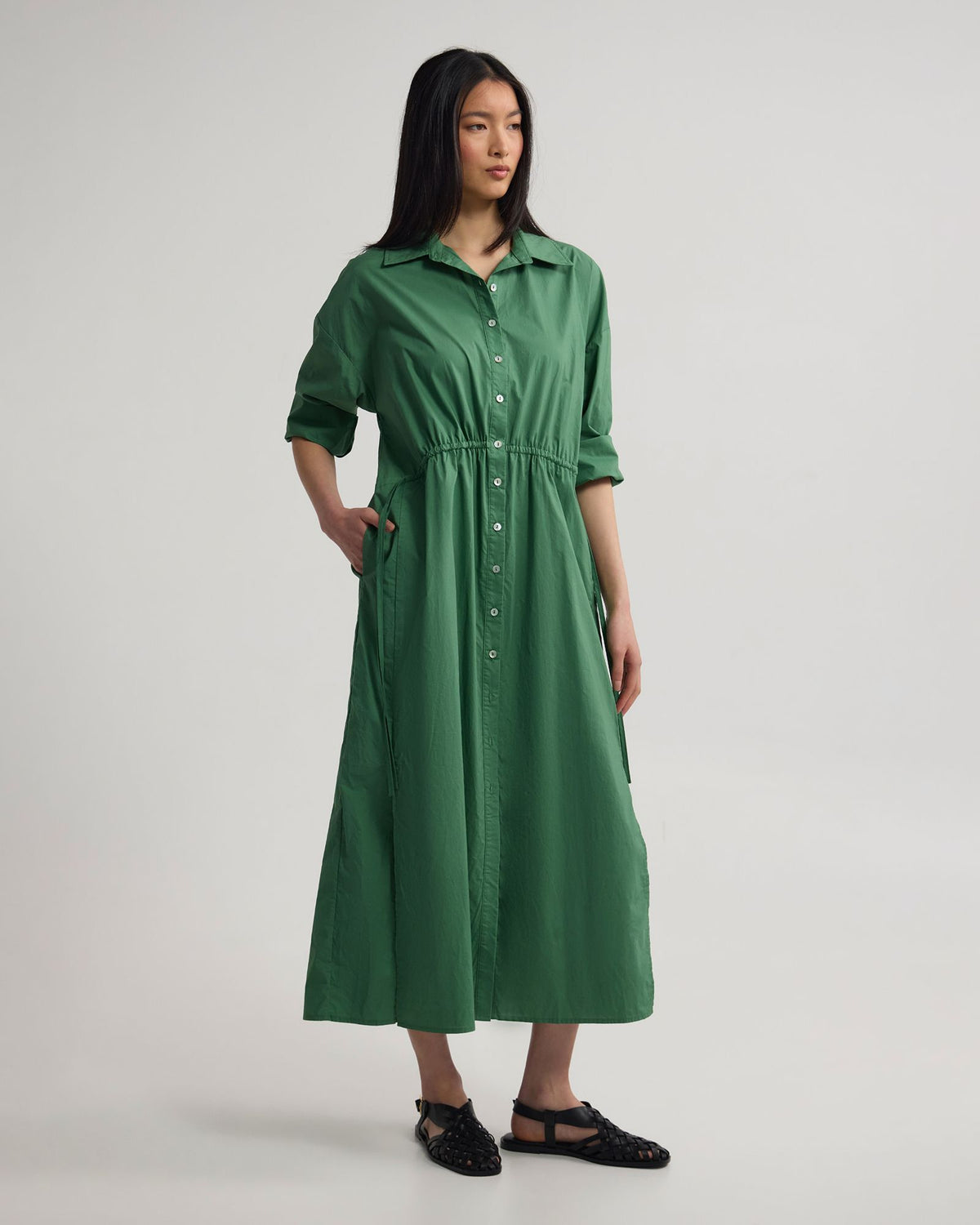 Juniper Cotton Shirt Dress