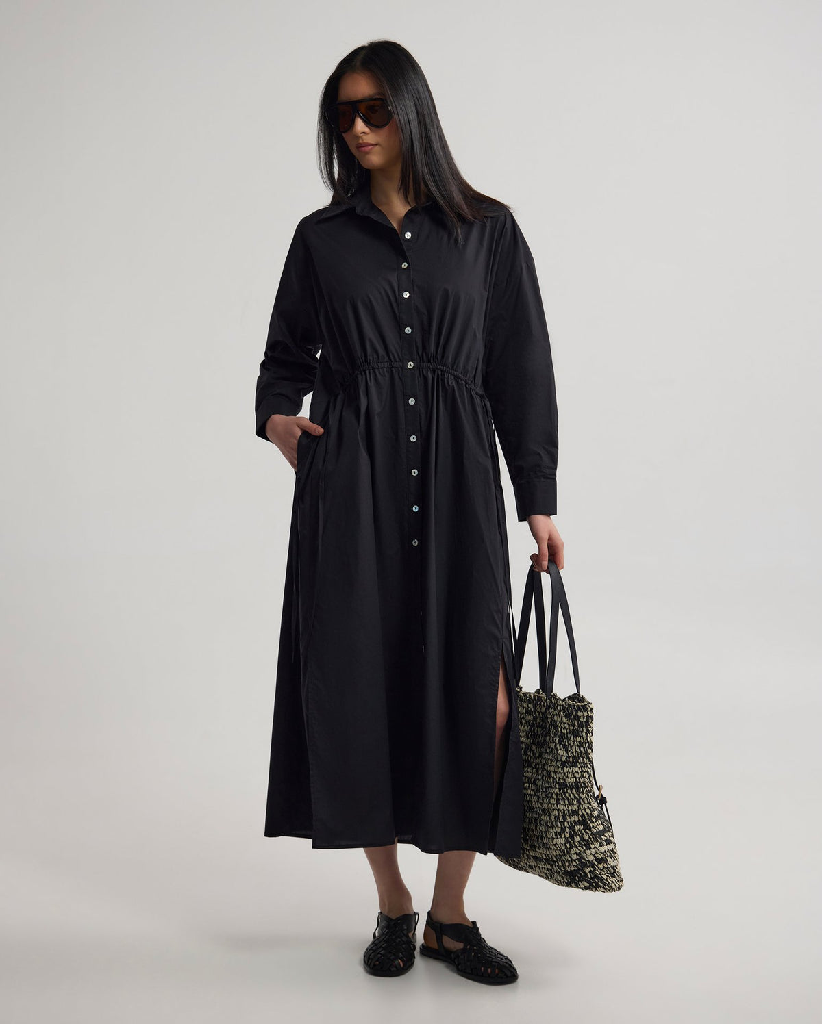 Juniper Cotton Shirt Dress WOMENS DRESSES