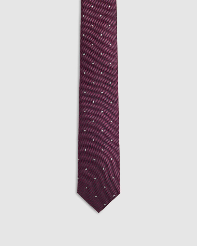 Stevie Spot 7Cm Tie MENS ACCESSORIES
