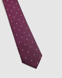 Stevie Spot 7Cm Tie MENS ACCESSORIES