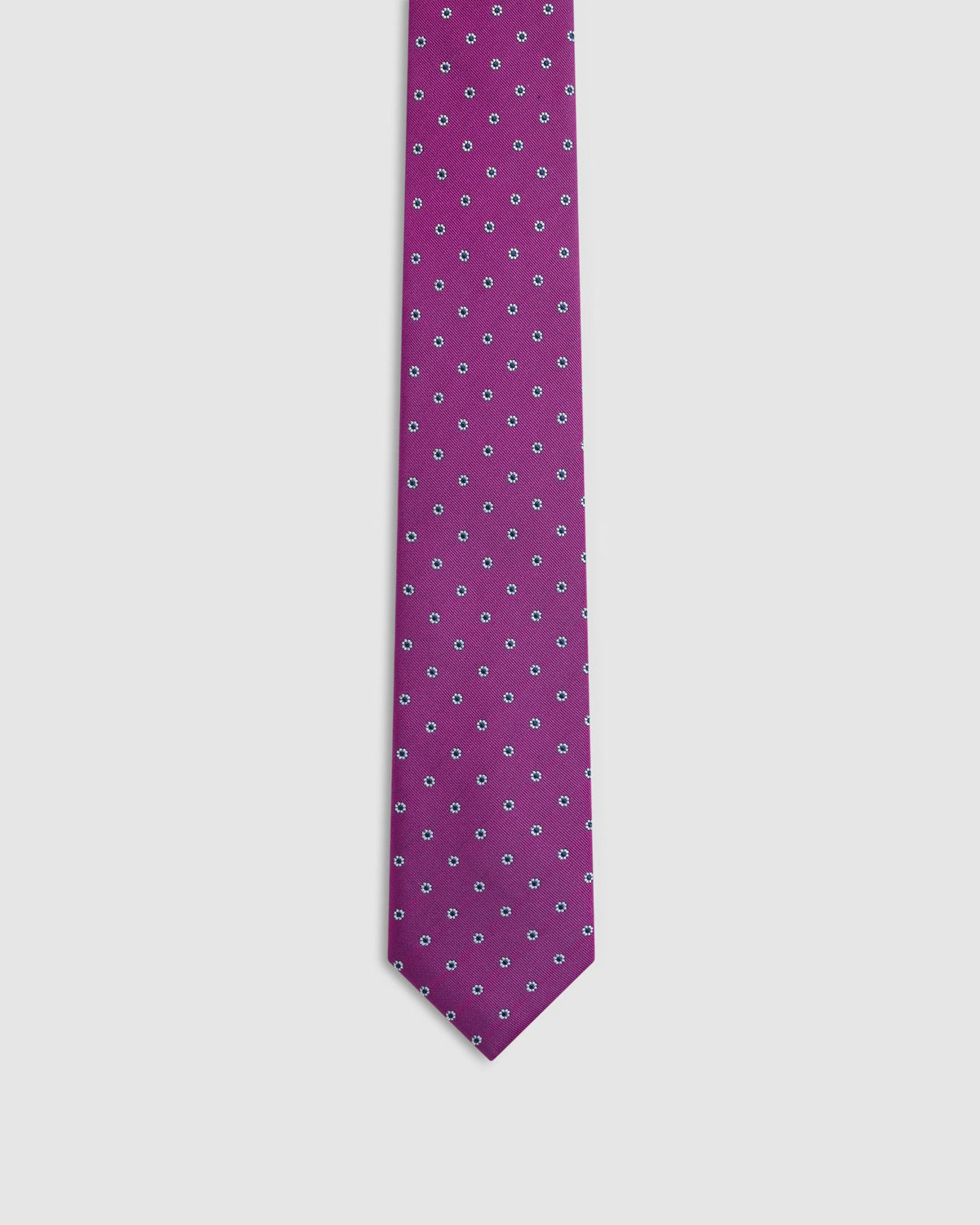 Milton Spot 7Cm Floral Tie MENS ACCESSORIES