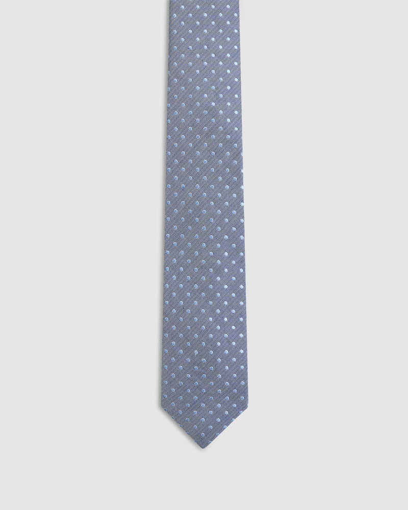 Noel Spot Grid 7Cm Tie MENS ACCESSORIES