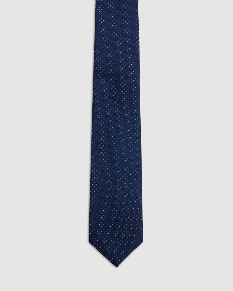 Sheldon Spot Silk 7Cm Tie MENS ACCESSORIES