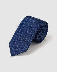 Sheldon Spot Silk 7Cm Tie MENS ACCESSORIES