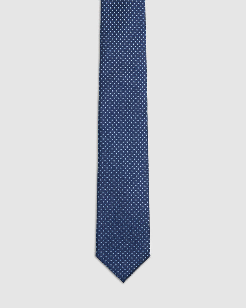 Ambrose Spot Silk 7Cm Tie MENS ACCESSORIES